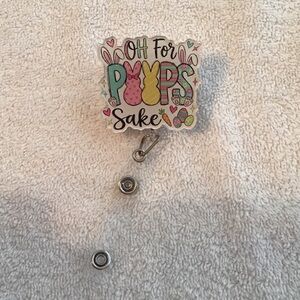 Easter Badge Reel Retractable ID Holder